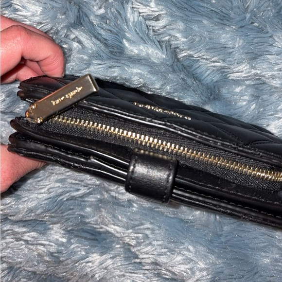 Kate Spade Black Quilted Wallet - Picture 9 of 11